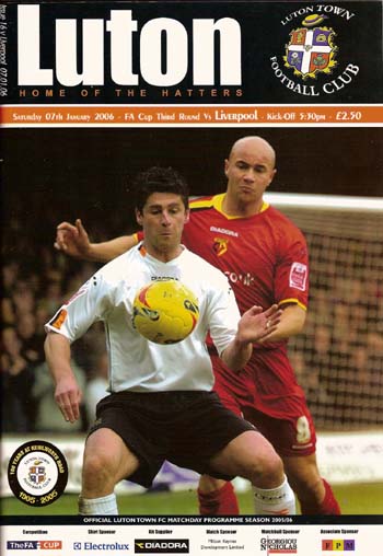 Luton Town FC v Liverpool FC